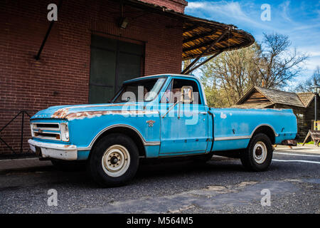 Alte Lkw, Kalifornien, USA. Stockfoto