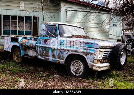 Alte Lkw, Kalifornien, USA. Stockfoto
