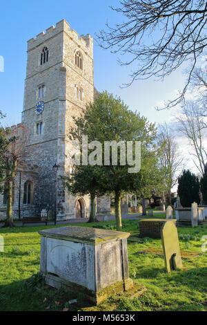 All Saints Church in Fulham, Bischöfe Park, Stadtteil Hammersmith und Fulham, London, UK Stockfoto