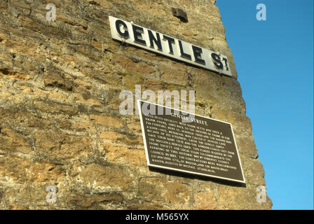 Sanfte Straße, Frome, Somerset Stockfoto