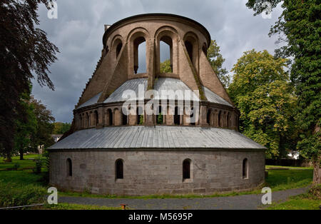 Klosterruine Heisterbach, Ruine der Abteikirche Erbaut 1803-33 1202-37 Ansicht von Osten bis in die Apsis abgebrochen Stockfoto