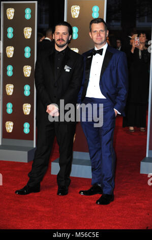 Die 71. British Academy Film Awards in der Royal Albert Hall, London Februar 2018 Stockfoto