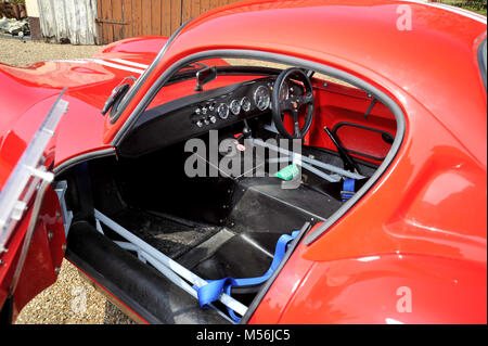 1964 Ginetta G4 Klassische britische Sportwagen Stockfoto