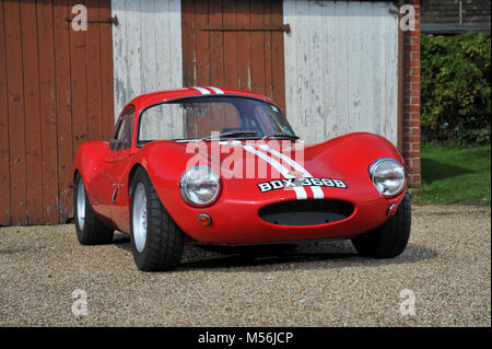 1964 Ginetta G4 Klassische britische Sportwagen Stockfoto