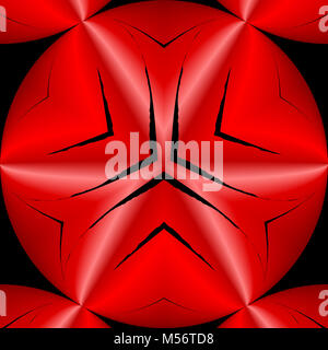 Designs mit mehreren Farben in retro Designs Stockfoto