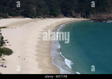 Hong Kong Global Geopark Stockfoto