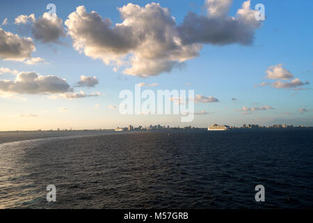 Kreuzfahrt auf dem niew Amsterdam, Karibik Stockfoto