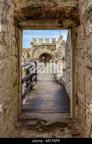 Burg Kamerlengo, Trogir, Kroatien Stockfoto