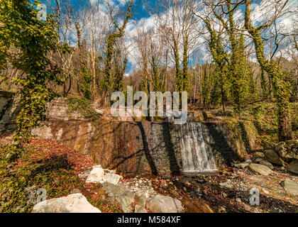 Loytra Pozar Hot Springs, eine der beliebtesten Reiseziel in Griechenland Stockfoto