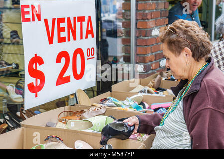 Miami Florida, Coral Gables, Miracle Mile, Coral Way, Karneval auf der Meile, Hispanic Festival, Festivals, Feier, Messe, Community Event, Straße, Bürgersteig sa Stockfoto