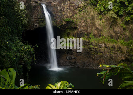 Rainbow Falls Wailuku River State Park, Big Island, Hawaii Stockfoto