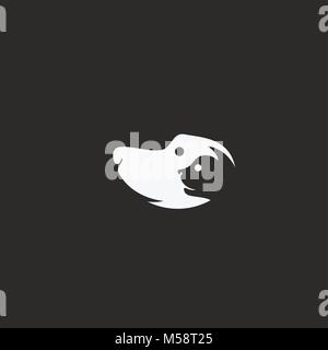 Die Katze und Hund im Schatten Stock Vektor