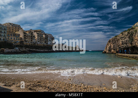 Xlendi Bay, Insel Gozo, Malta, Europa. 02/08/2018 Stockfoto