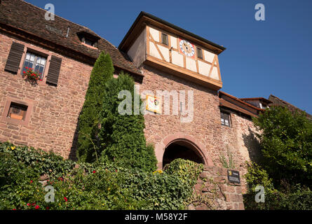 Bergfeste Dilsberg, Neckargemünd, Baden-Württemberg, Deutschland, Europa Stockfoto