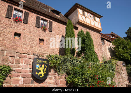 Bergfeste Dilsberg, Neckargemünd, Baden-Württemberg, Deutschland, Europa Stockfoto