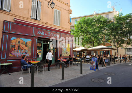 Marseille, Frankreich. Viertel Panier. Stockfoto