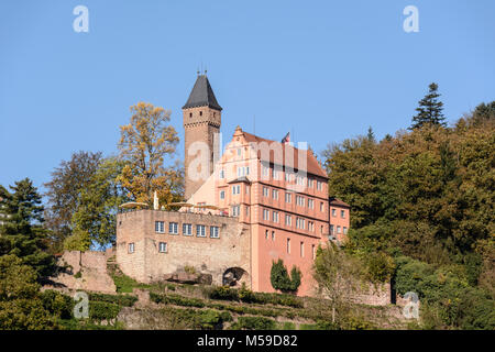 Hirschhorn am Neckar, Baden-Württemberg, Deutschland Stockfoto