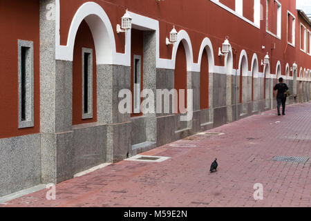 Passaatstraat in Willemstad, Curacao Stockfoto