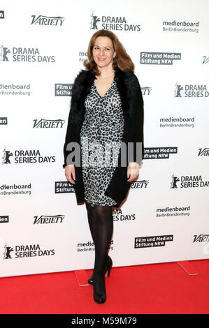 Martina Gedeck die Teilnahme an der "Arthurs Gesetz/Arthurs Gesetz' Fotoshooting während der 68. Internationalen Filmfestspiele Berlin/Berlinale 2018 Zoo Palast am 19. Februar 2018 in Berlin, Deutschland. Stockfoto