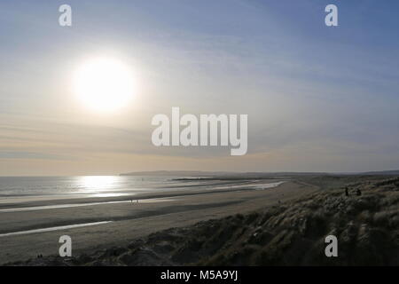 Camber Sands, Rye, East Sussex, England, Großbritannien, USA, UK, Europa Stockfoto
