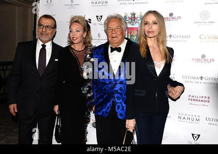 Januar 25th, 2018 - Paris Stars Die besten Award Gala 41st Edition' im Four Seasons George V Hotel besuchen während der Paris Fashion Week 201 Stockfoto