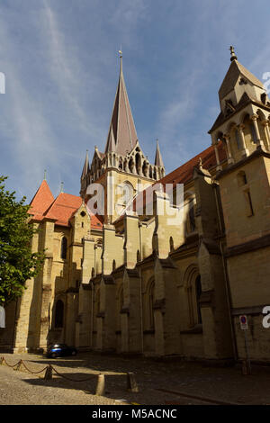 Die Kathedrale von Notre Dame in Lausanne, Schweiz Stockfoto