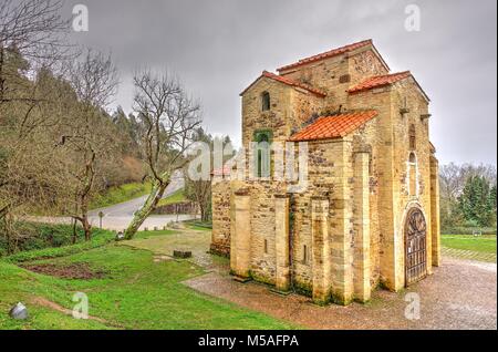 San Miguel de Lillo, Oviedo, Asturien, Spanien Stockfoto