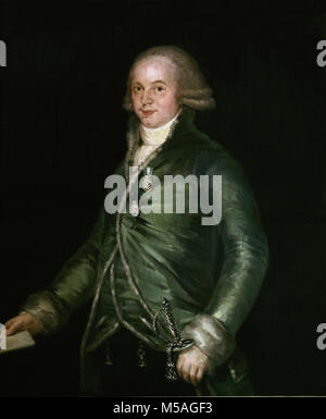 Francisco de Goya - Mariano Luis De Urquijo - 1798 Stockfoto