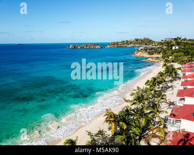 Galley Bay Beach Resort und Spa, Antigua Stockfoto