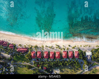 Galley Bay Beach Resort und Spa, Antigua Stockfoto