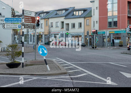 Stepaside ist ein Dorf am Stadtrand von Dublin, auf dem Southside. Es entwickelte sich vor allem im 18. und frühen 19. Jahrhundert. Stockfoto