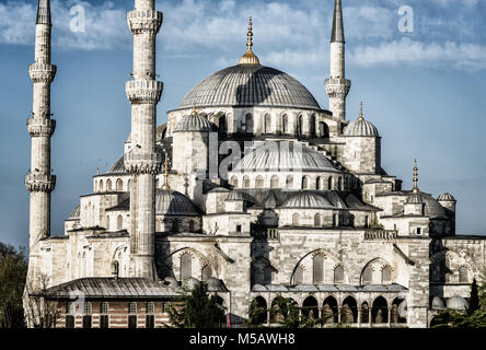 Die Sehzade Moschee rial Moschee im Stadtteil Fatih, Türkei Stockfoto