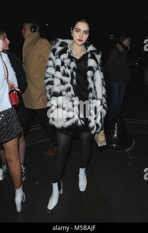 Brit Awards 2018 Sony Music and Warner Music Group After Party, London, Großbritannien, 21. Februar 2018. Quelle: Alamy News Stockfoto