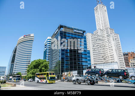 Buenos Aires Argentinien,San Nicolas,Catalinas Norte Business Complex,Bürogebäude,Wolkenkratzer,Torre BACS,Edificio Samsung,Edificio Alas,Art Deco,Mo Stockfoto