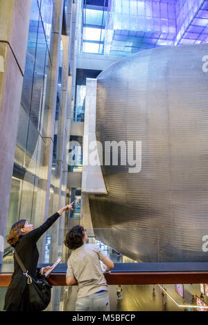 Buenos Aires Argentinien,Centro Cultural Kirchner CCK,Kulturzentrum,Innenbereich,La Sala Sinfonica,Hauptkonzertsaal,La Ballena Azul,Blimp-förmige A Stockfoto