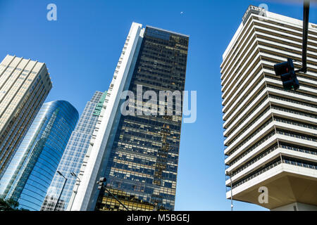 Buenos Aires Argentinien,Retiro,Catalinas Norte Business Complex,Bürogebäude,Wolkenkratzer,Torre Catalina Norte,Torre Bank Boston,Edificio Carlos Pel Stockfoto