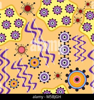 Atmo nahtlose Muster Stock Vektor