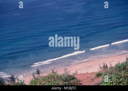 Strand von Ganpatipule Maharashtra, Indien Stockfoto