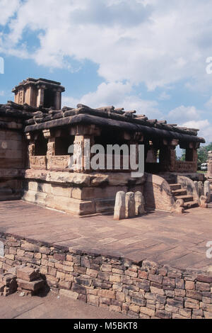 Kop khan Tempel in Aihole Distrikt Bagalkot Karnataka, Indien Stockfoto