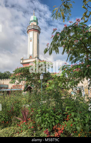 Kaatsheuvel, Niederlande - 19 August 2017: Fata Morgana ist eine der Attraktionen im Freizeitpark Efteling in den Niederlanden Stockfoto