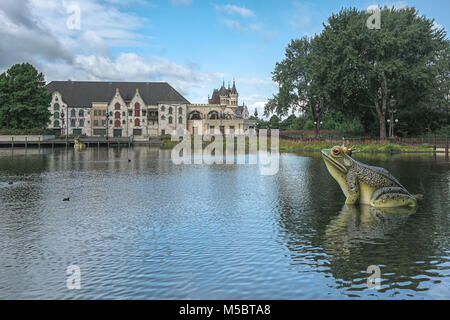 Kaatsheuvel, Niederlande - 19 August 2017: Das Theater von den Themenpark Efteling in den Niederlanden Stockfoto