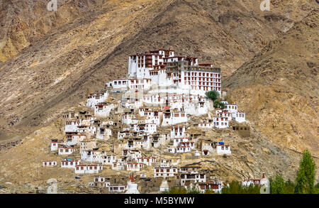 Chemdey Kloster in Sakti Dorf, Leh, Ladakh, Jammu, Kaschmir, Indien Stockfoto