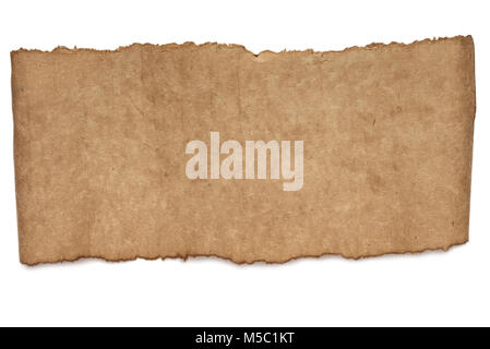 Leeres Blatt Papier Textur Stockfoto