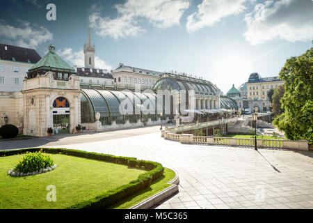 Palmenhaus in Wien, Österreich Stockfoto