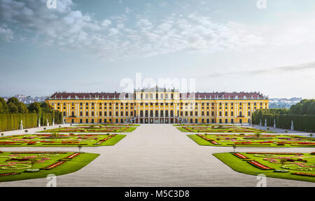 Schloss Schönbrunn in Wien, Österreich Stockfoto