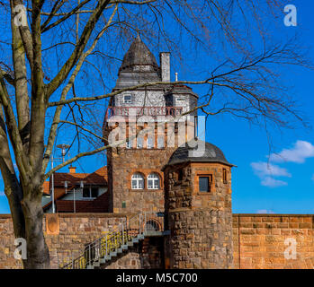 Fischerturm (Turm) in Bad Kreuznach, Rheinland-Pfalz, Deutschland Stockfoto