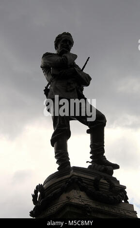 Statue von General Charles George Gordon in Melbourne. Stockfoto