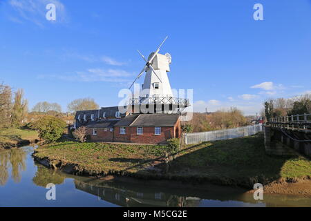 Rye Mühle Bed and Breakfast, Ferry Road, Rye, East Sussex, England, Großbritannien, USA, UK, Europa Stockfoto