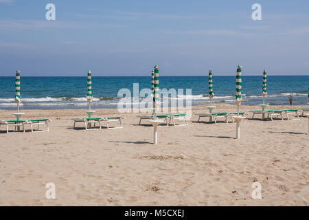 Die Promenade von Laigueglia, Mar Ligure Savona, Ligurien, Italien Stockfoto