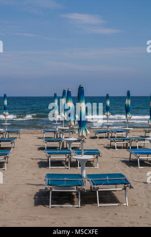 Die Promenade von Laigueglia, Mar Ligure Savona, Ligurien, Italien Stockfoto